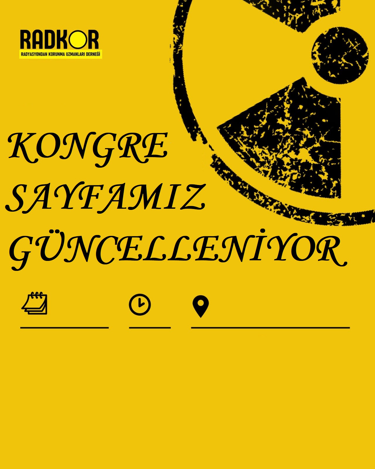 RADKORDER Kongre Afişi